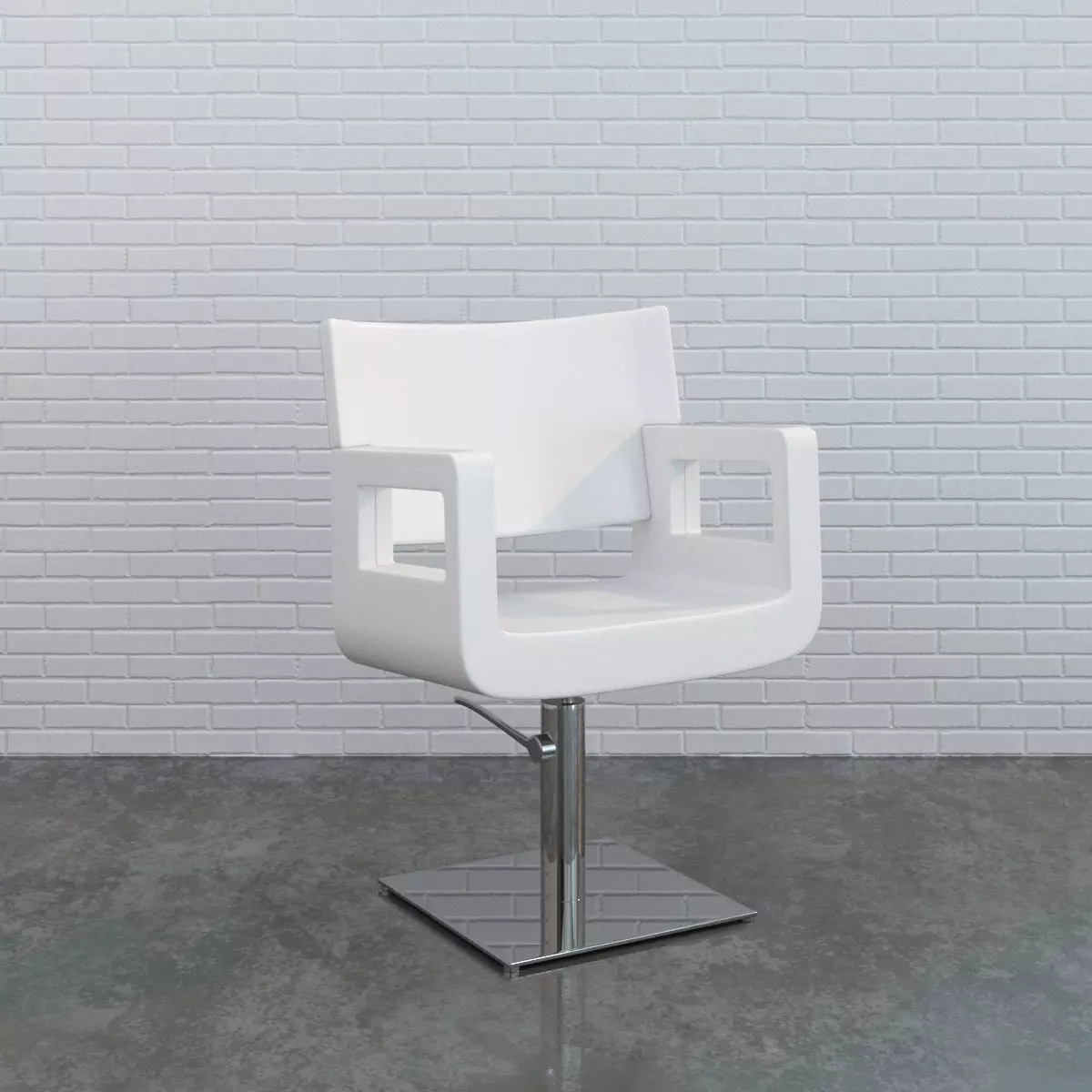 Chair Poltrona 3D model_0
