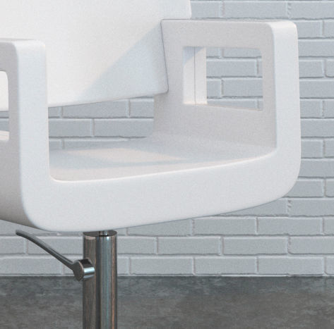 Chair Poltrona 3D model_5