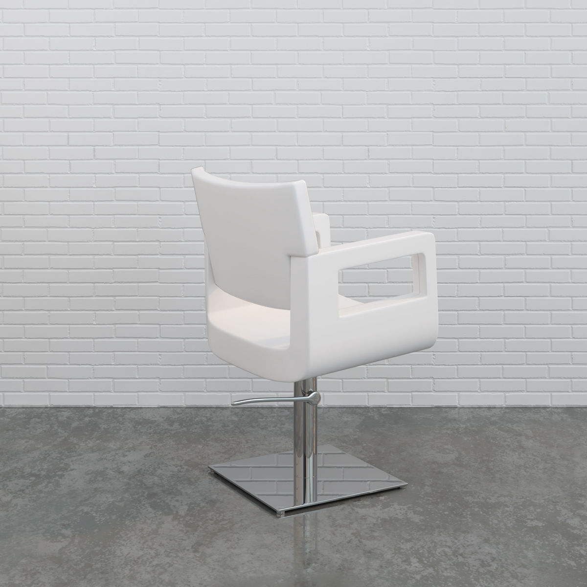 Chair Poltrona 3D model_2