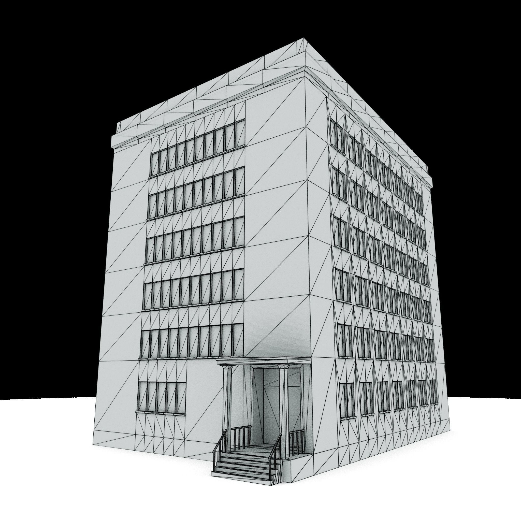 FREE Nyc Building Free low-poly 3D model_2