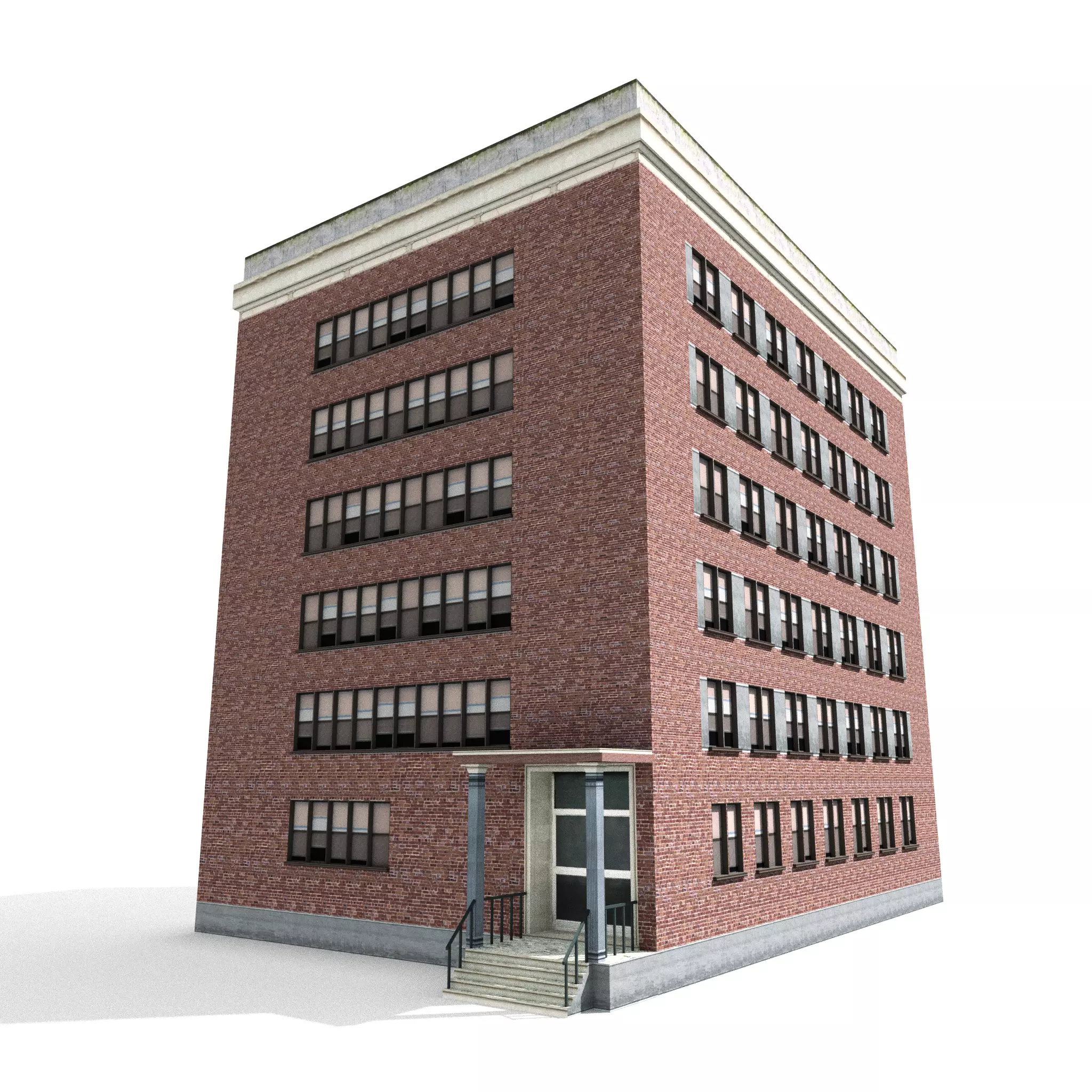 FREE Nyc Building Free low-poly 3D model_0