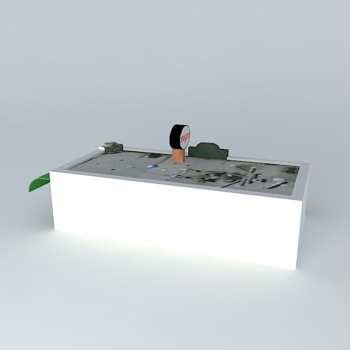 HUGO'S RESTAURANT Free 3D model_1