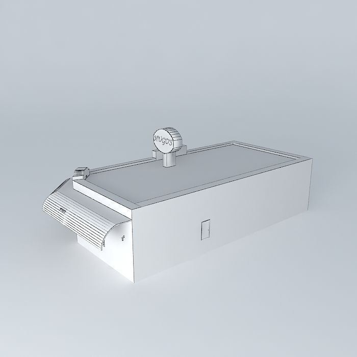HUGO'S RESTAURANT Free 3D model_4