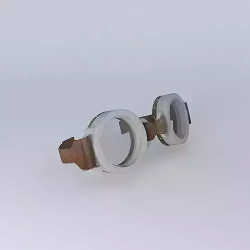 High poly - Goggles pair of