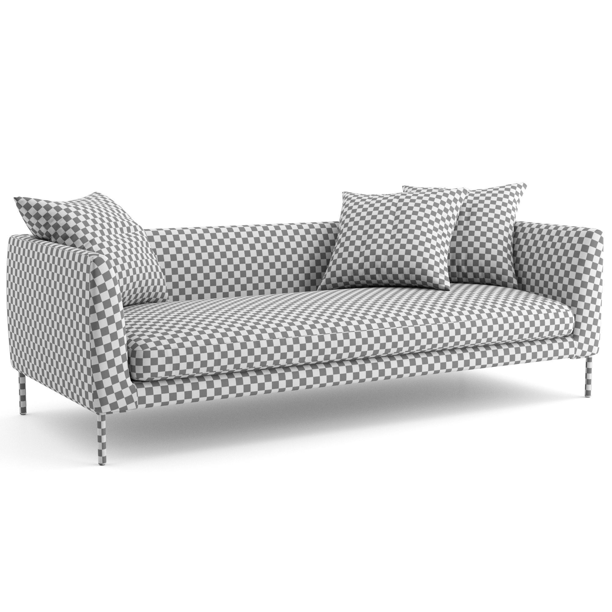 Blade Sofa by Wendelbo 3D model_4