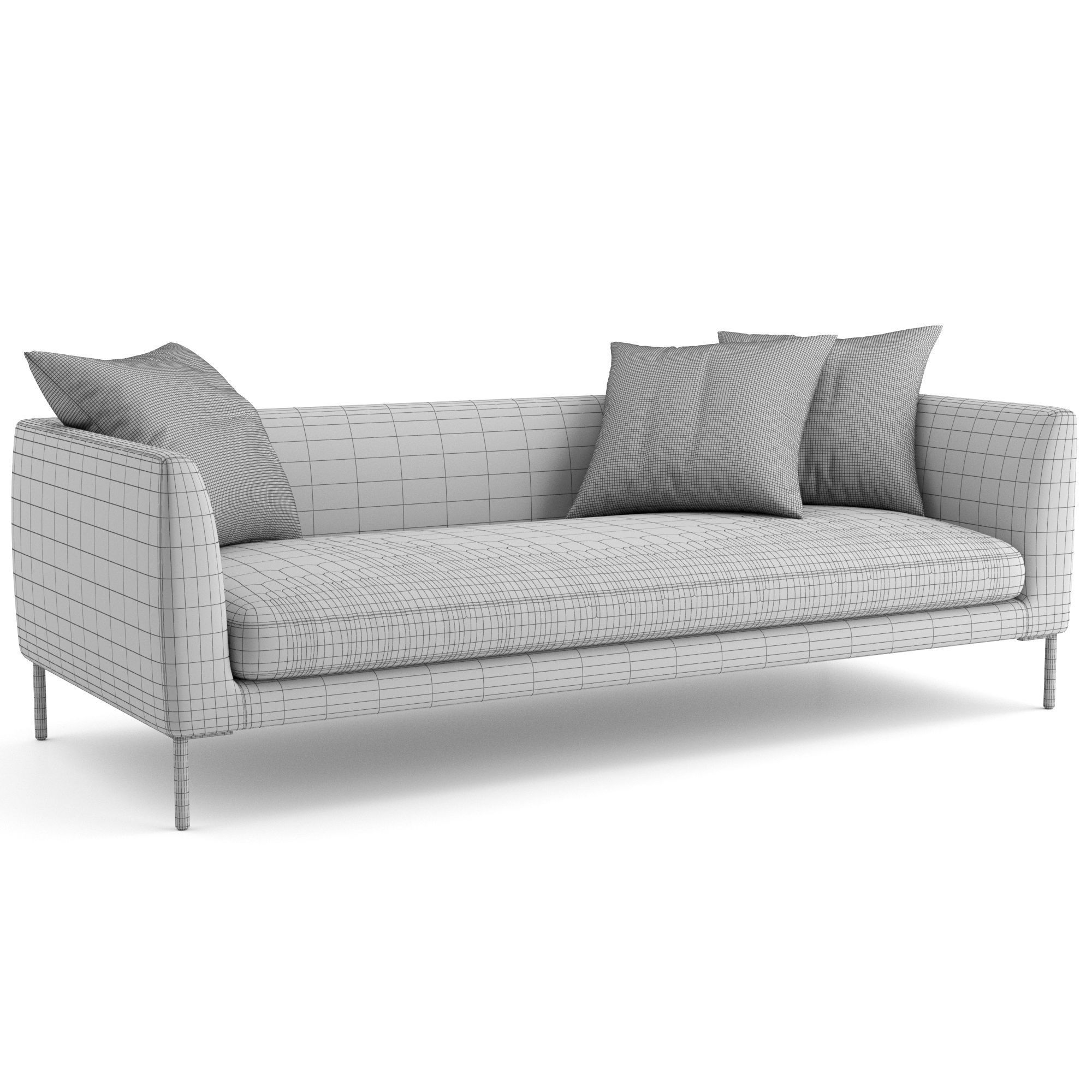 Blade Sofa by Wendelbo 3D model_5