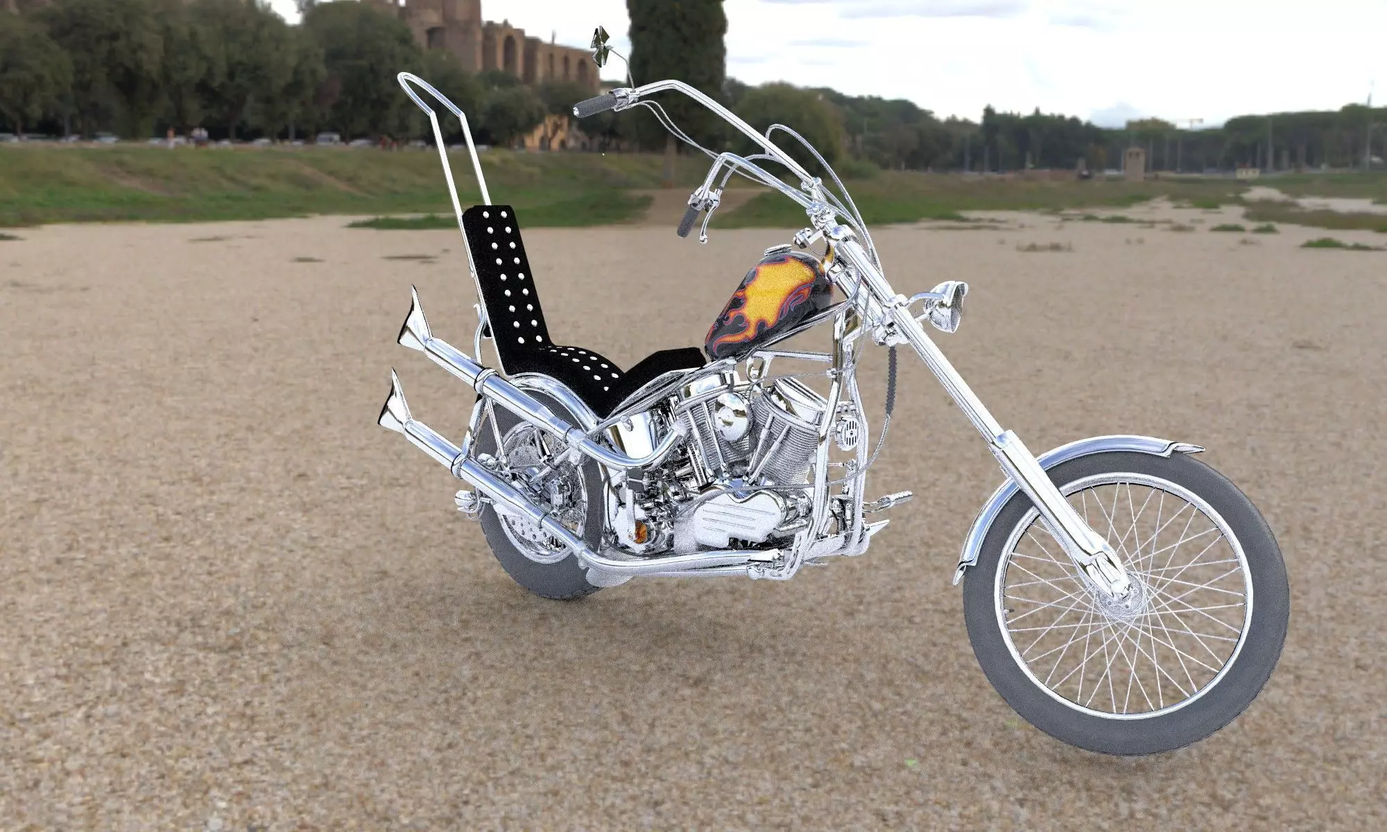 Chopper 3D model
