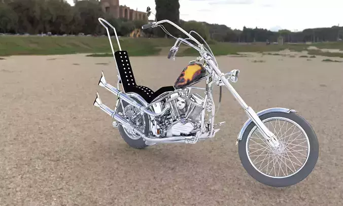Chopper 3D model