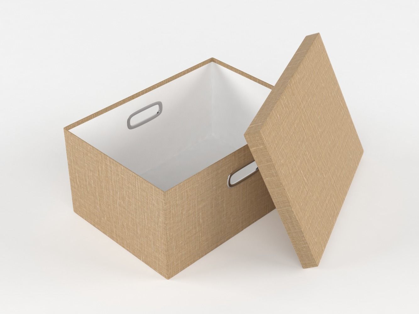 Clothes Storage Box 3D model_4