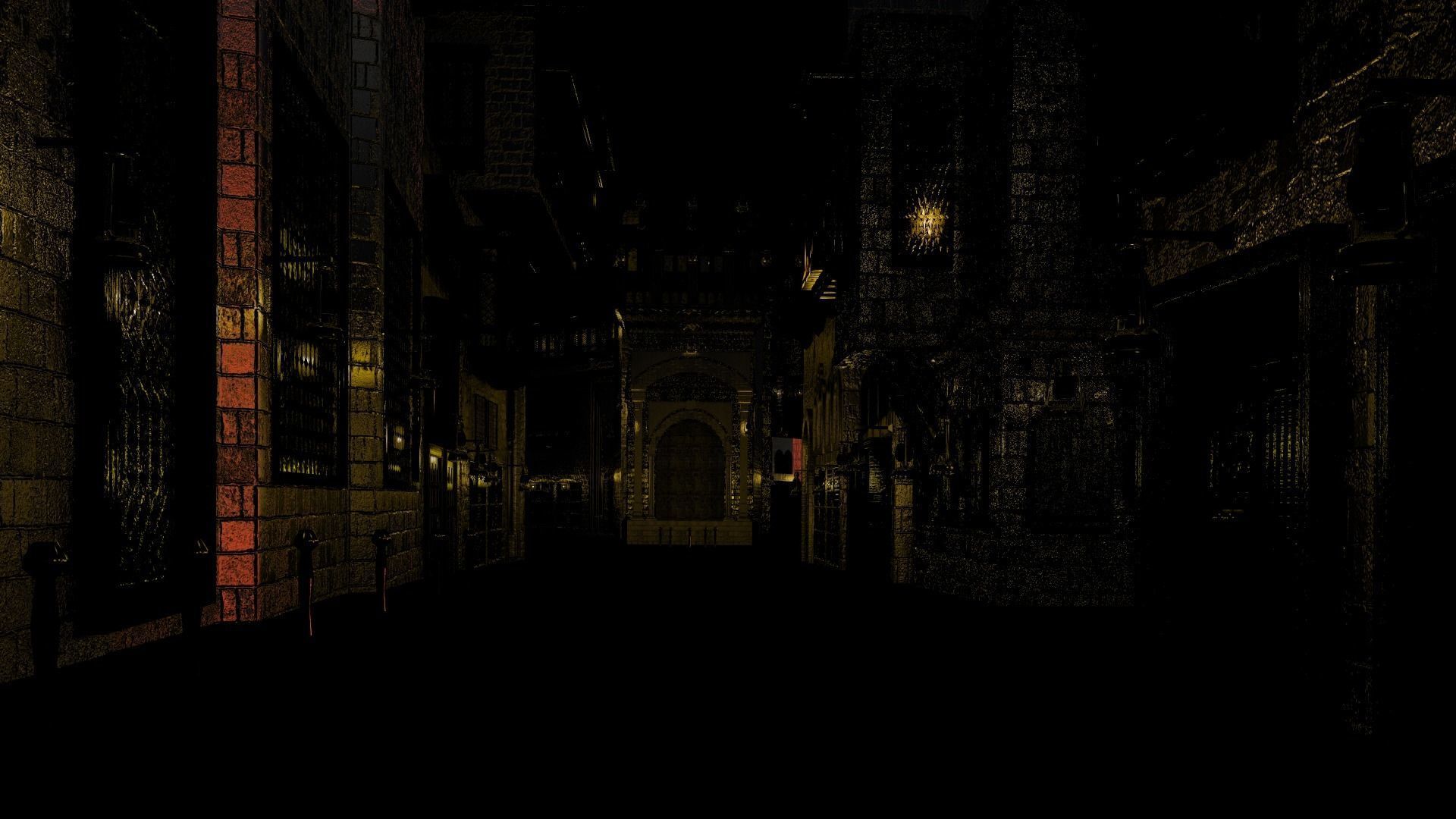 Exterior old street Cairo Egypt 3D model_10