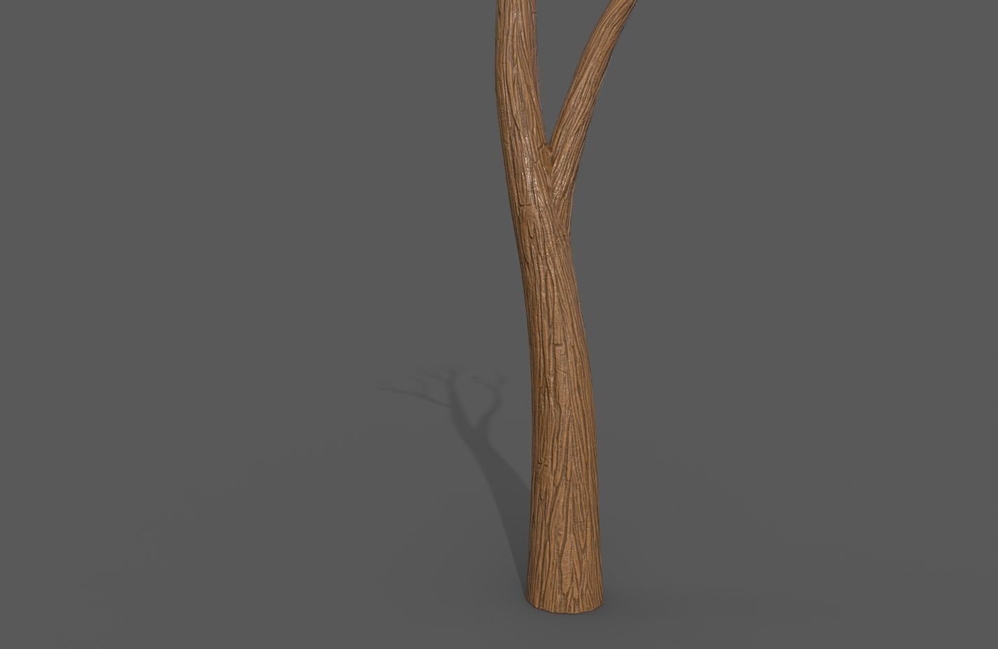 Cartoon Stylized Tree Trunk Set - 6 Piece 3D model_17