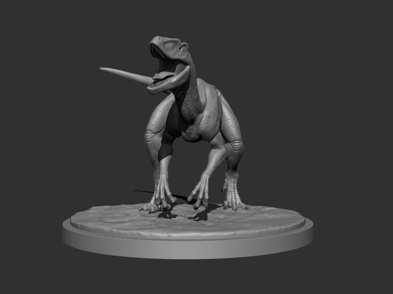 3D Raptor for Printing 3D print model_1