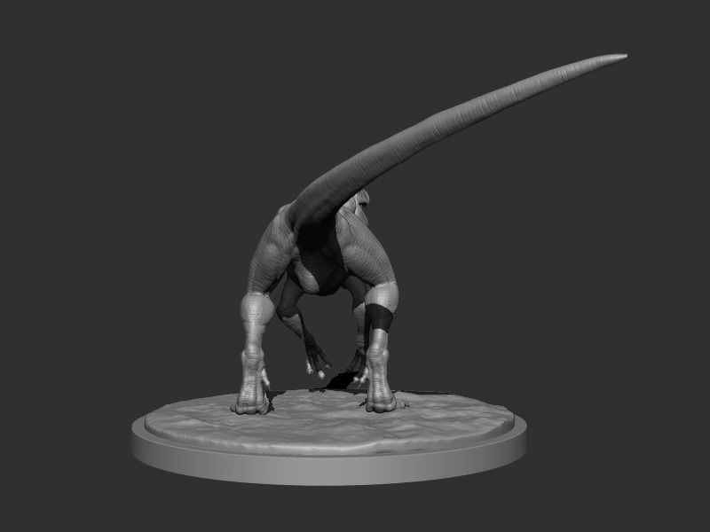 3D Raptor for Printing 3D print model_3