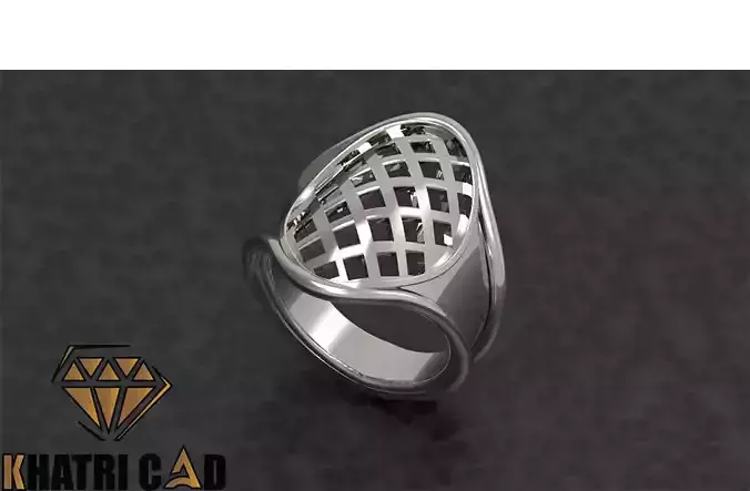 Oval Shape Men Ring