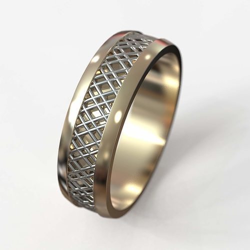 Wedding ring obr 223 3D print model