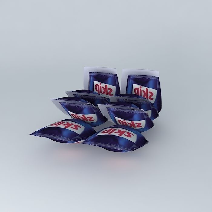 Skip Detergent Free 3D model_1