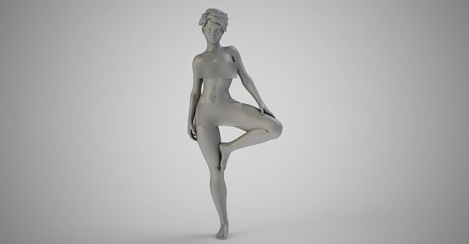 Balance on One Leg 3D print model
