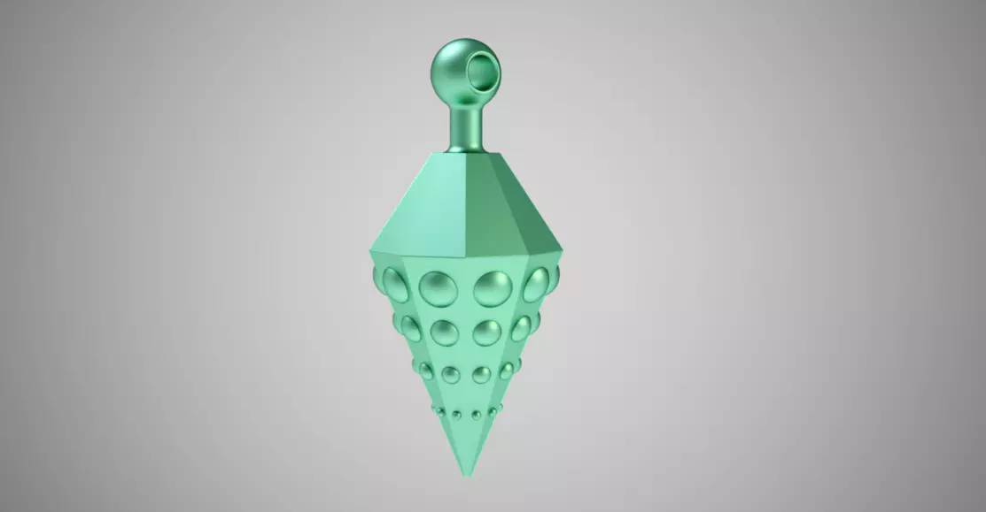 Pendulum Necklace 3D print model