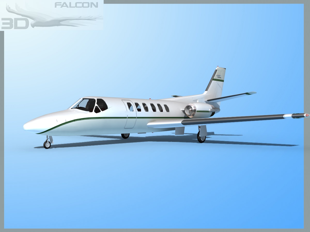 Falcon3D Citation V C560 F03 3D model_3