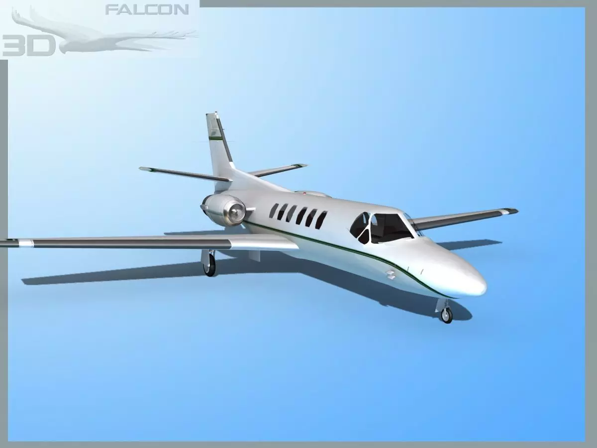 Falcon3D Citation V C560 F03 3D model_0