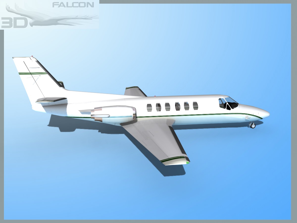 Falcon3D Citation V C560 F03 3D model_4