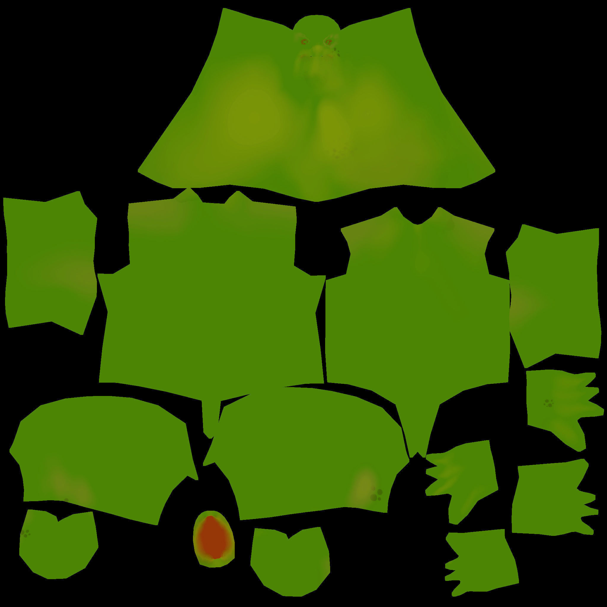 Cartoon Turtle 3D model_7