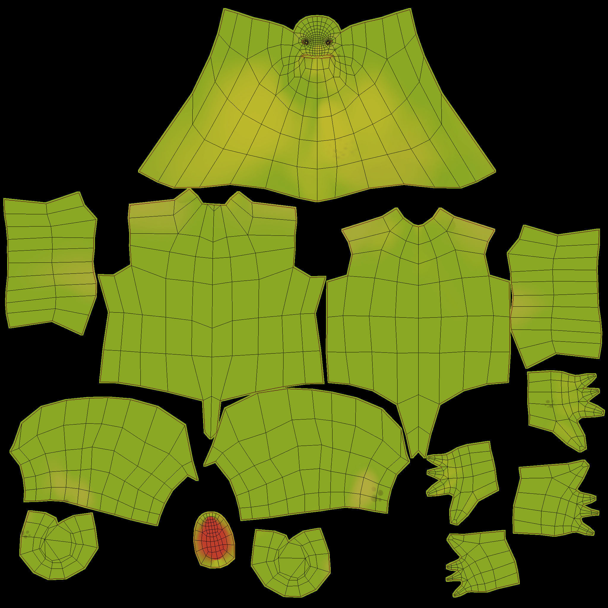 Cartoon Turtle 3D model_5