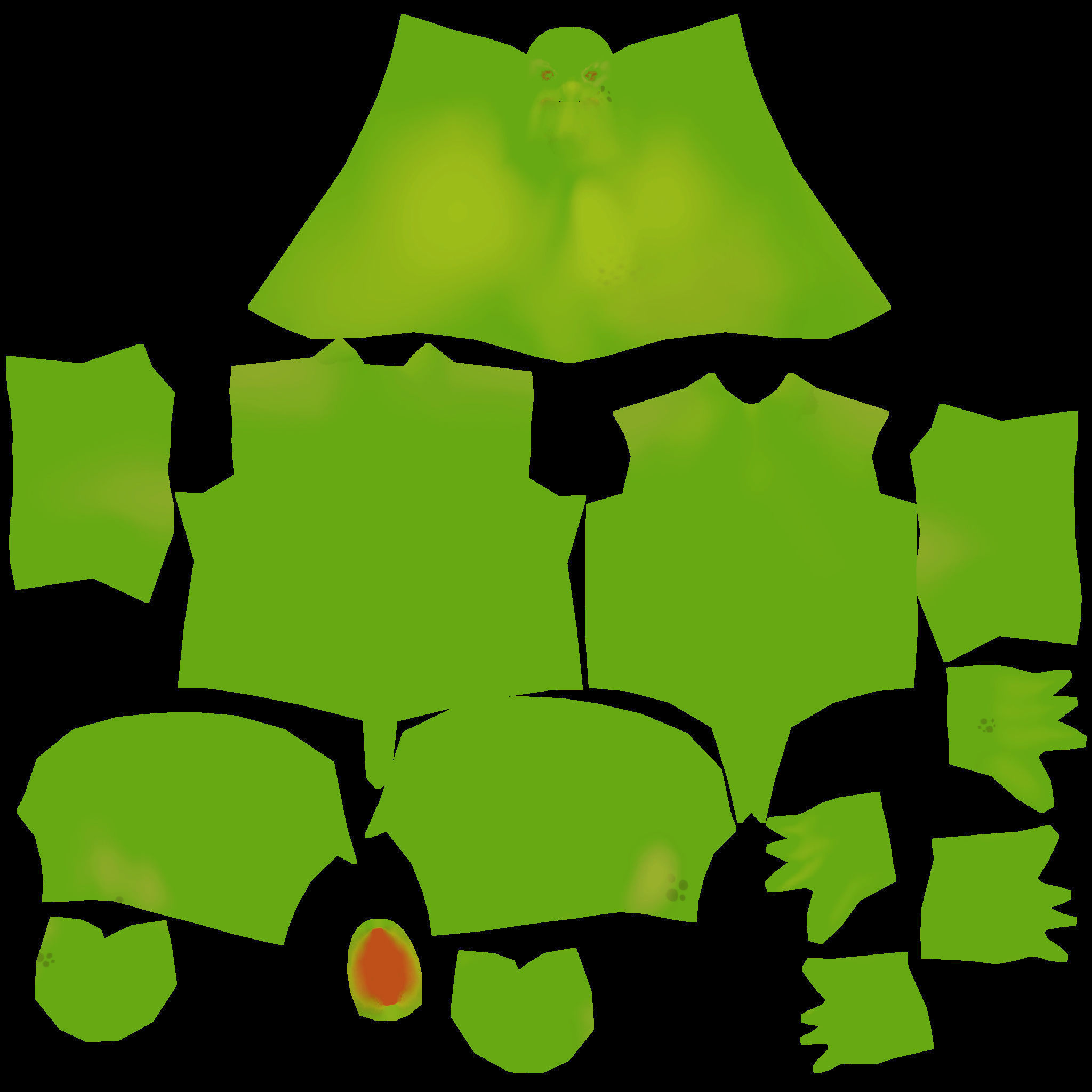 Cartoon Turtle 3D model_8