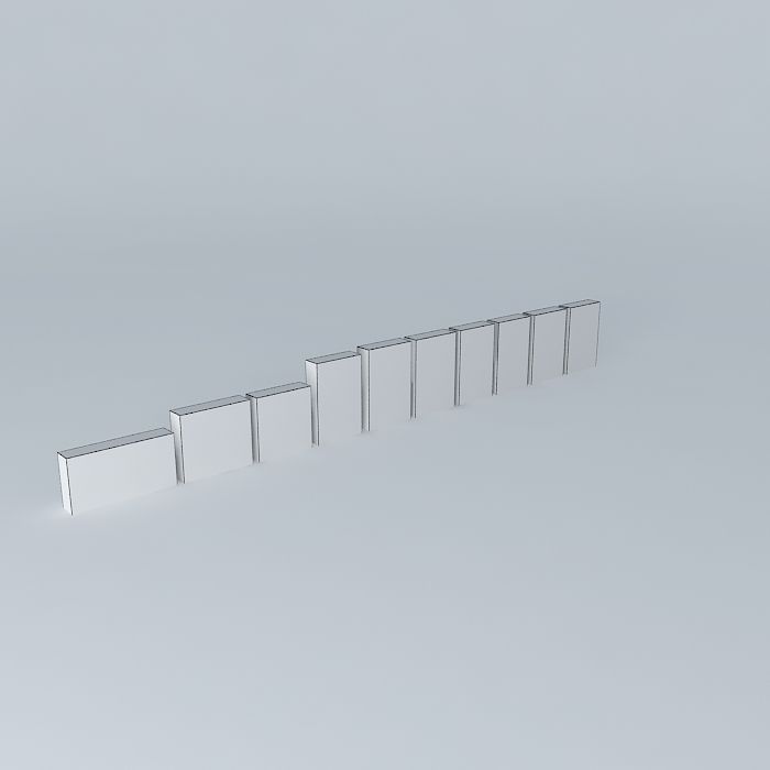 Kelloggs Cereal Boxes Free 3D model_4