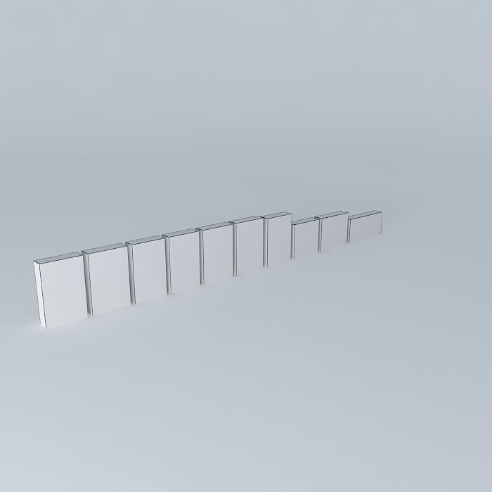 Kelloggs Cereal Boxes Free 3D model_3