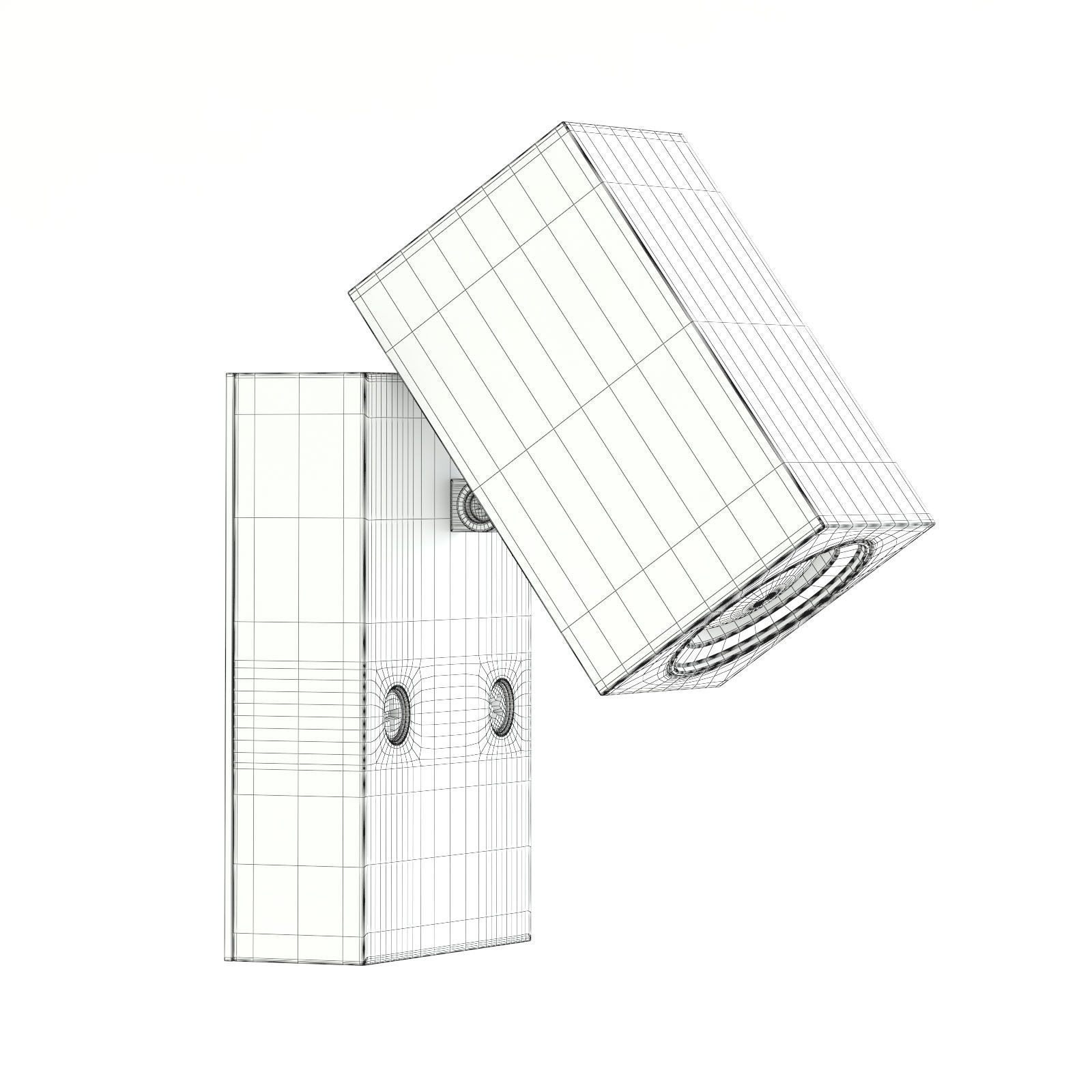 Black Wall Halogen 3D Model 3D model_1