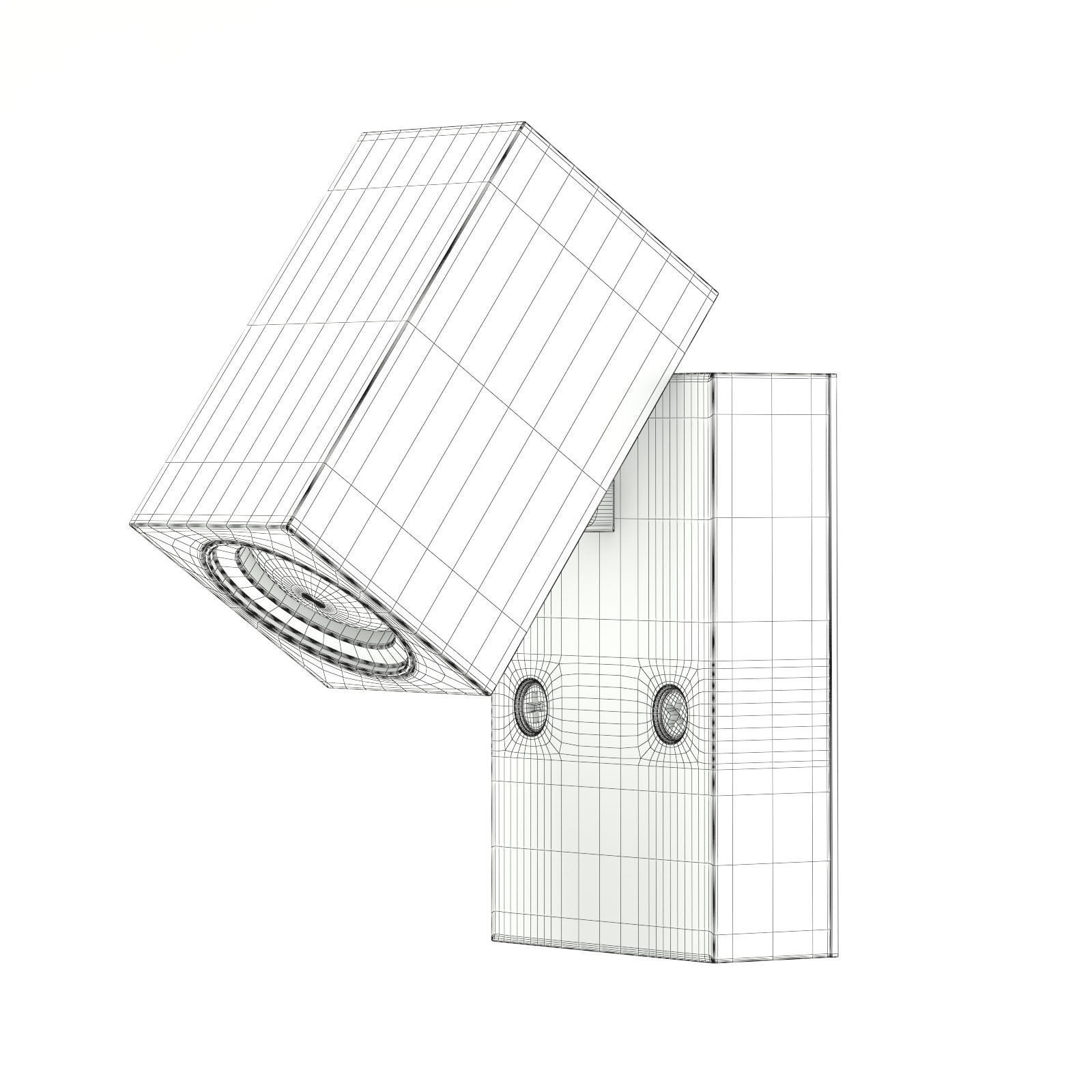 Black Wall Halogen 3D Model 3D model_7