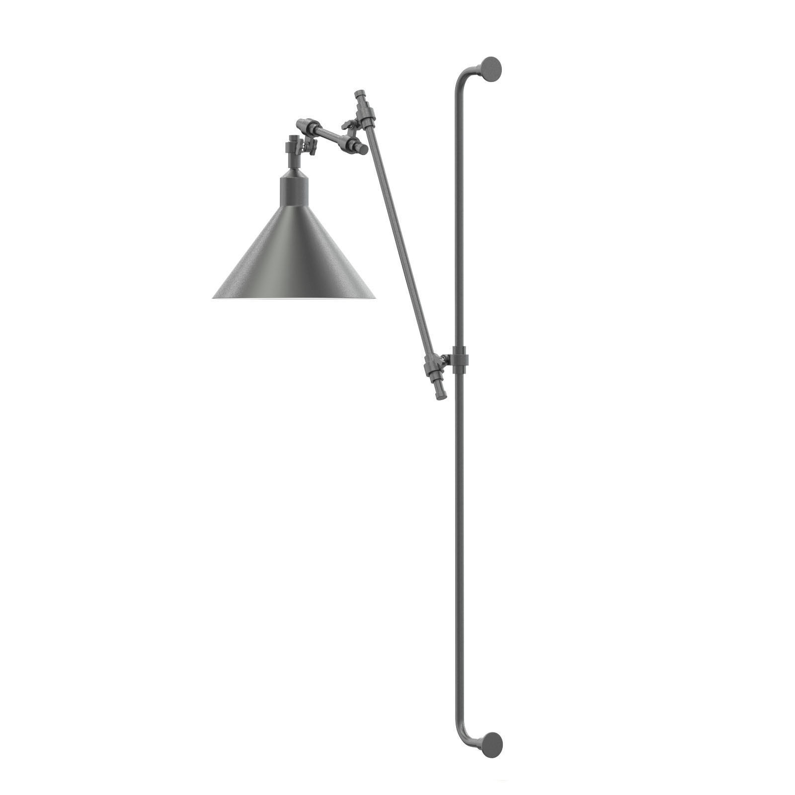 Black Wall Lamp 3D Model 3D model_6