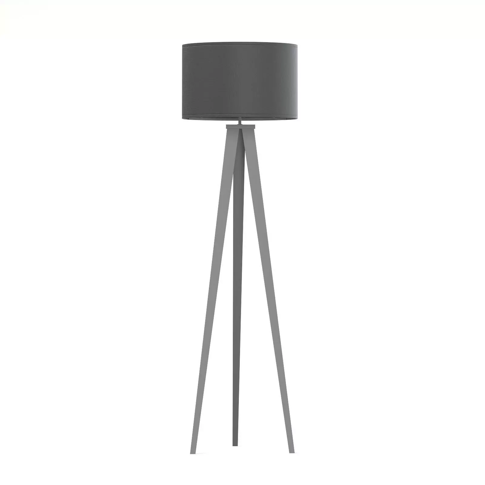 Black Floor Lamp 3D Model 3D model