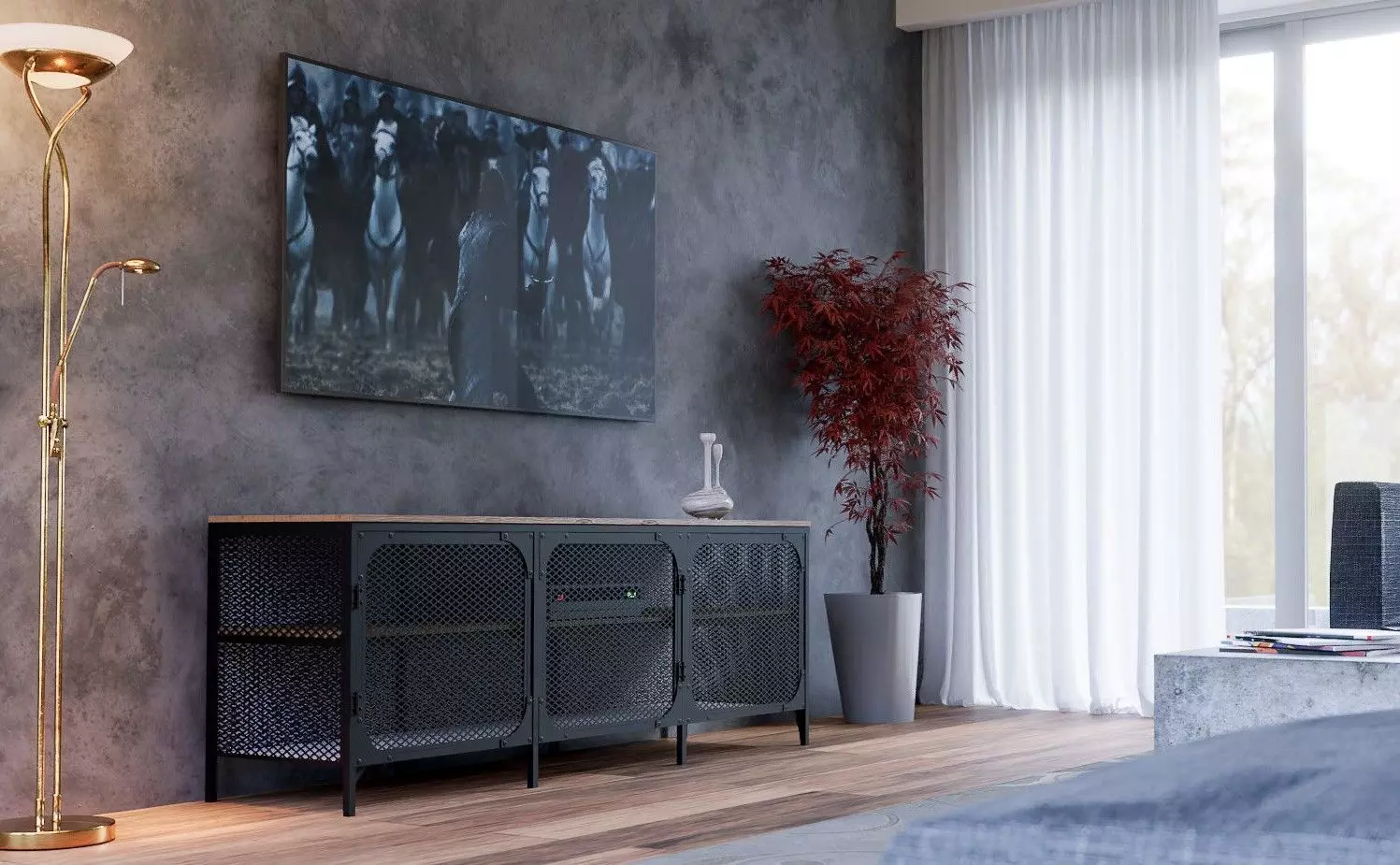 tv stand  3D model_0