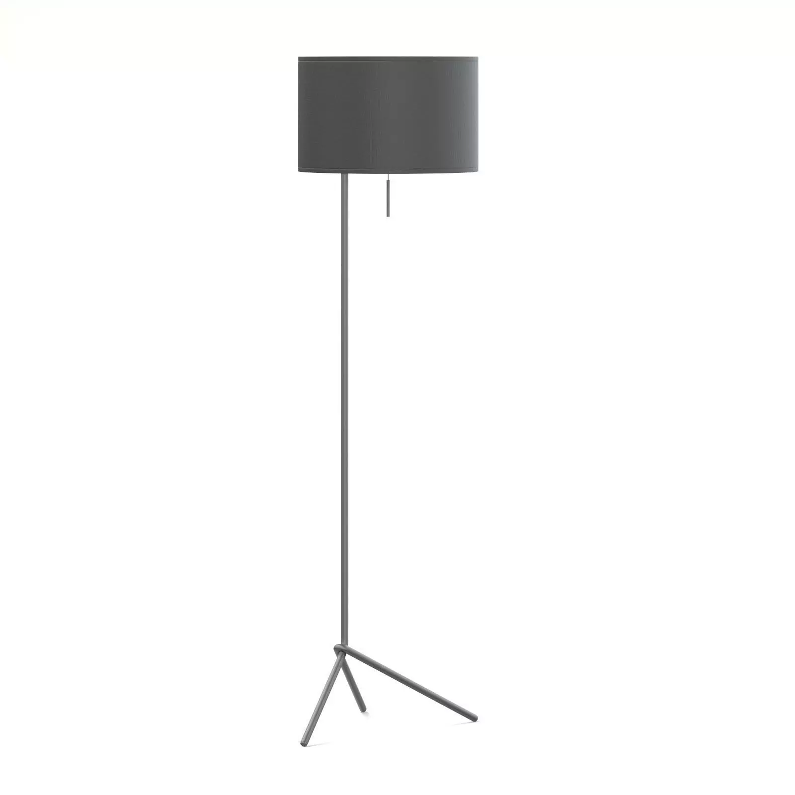 Black Floor Lamp 3D Model 3D model_0