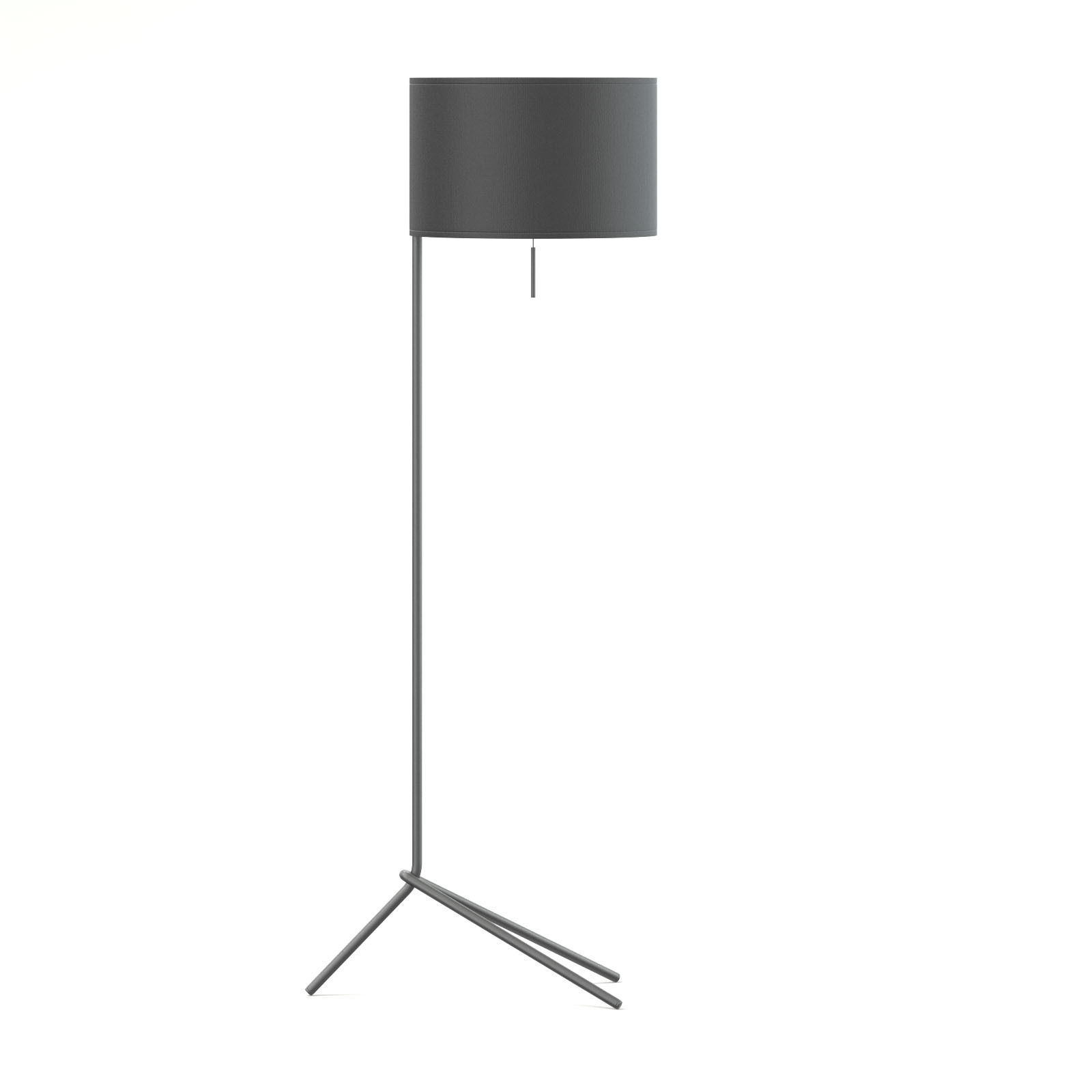 Black Floor Lamp 3D Model 3D model_2