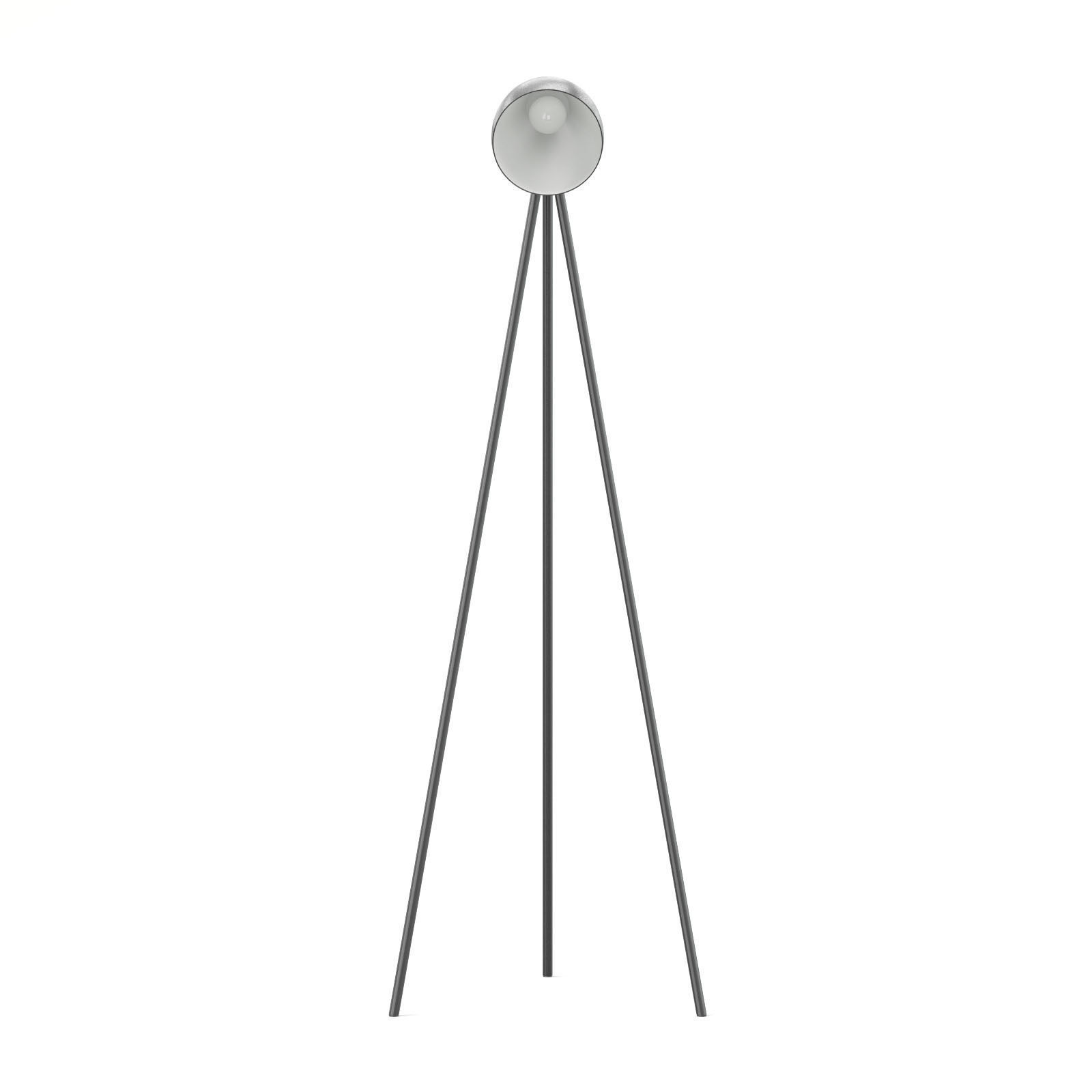 Black Floor Lamp 3D Model 3D model_2