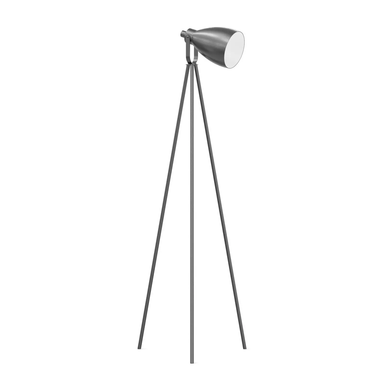 Black Floor Lamp 3D Model 3D model_0