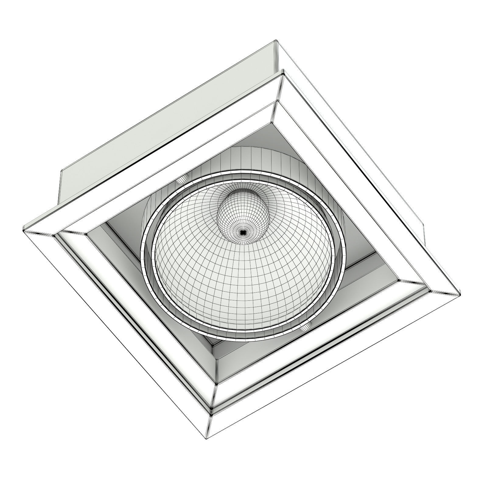Ceiling Light 3D Model 3D model_3