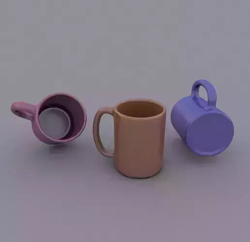 Procedural and editable Mug
