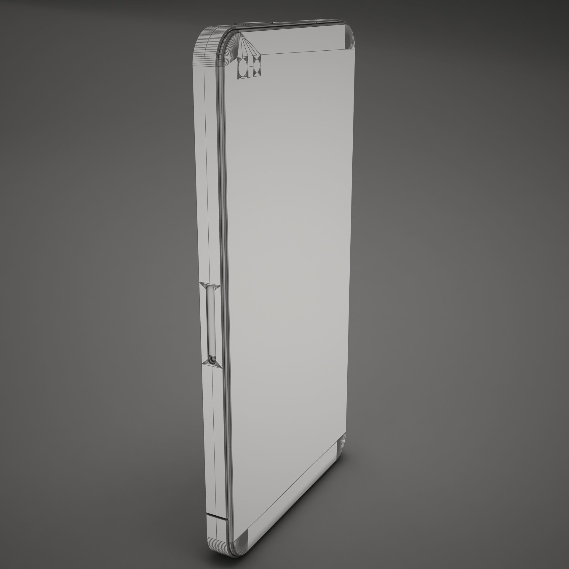 High Def Iphone 4G Black AND White 3D model_17