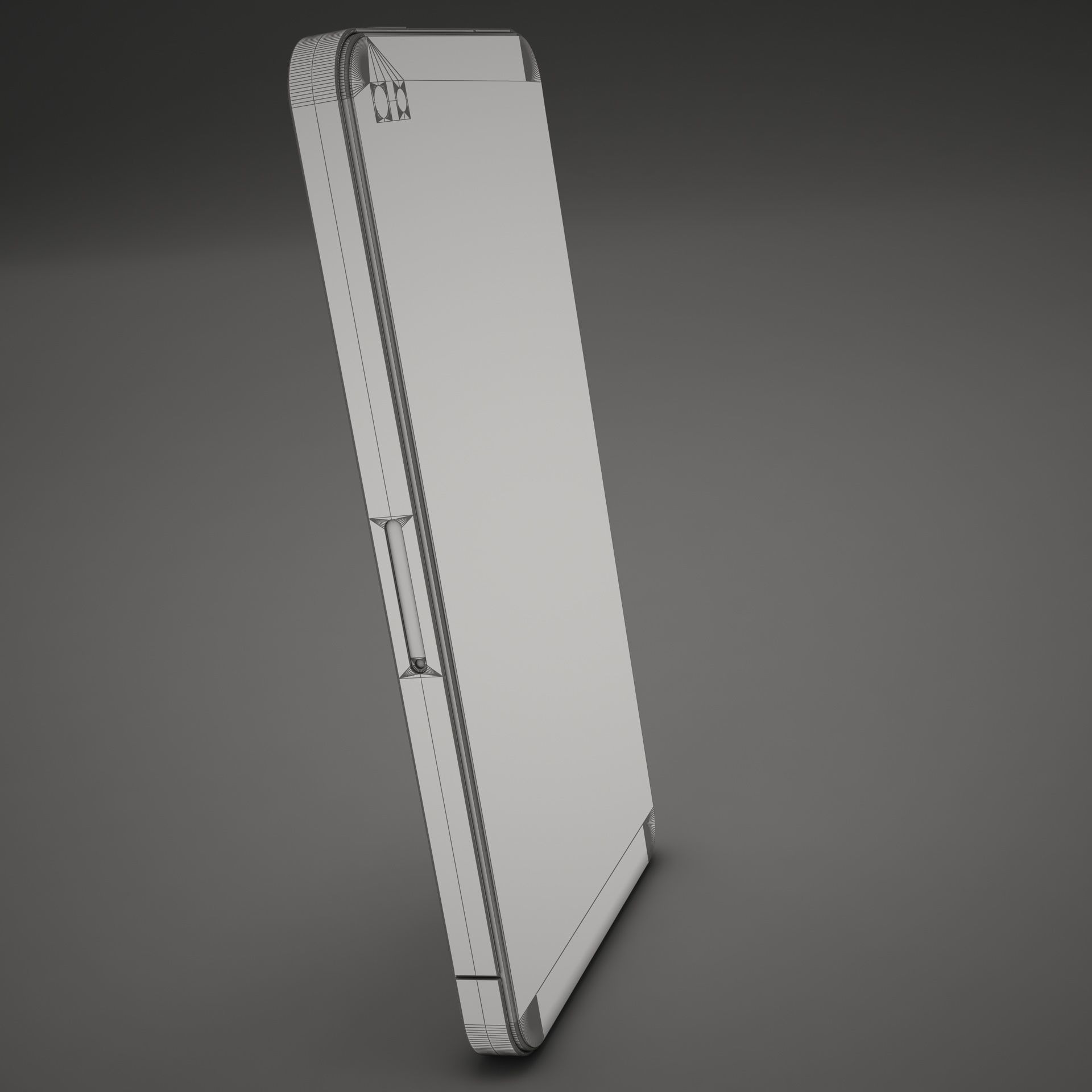 High Def Iphone 4G Black AND White 3D model_19