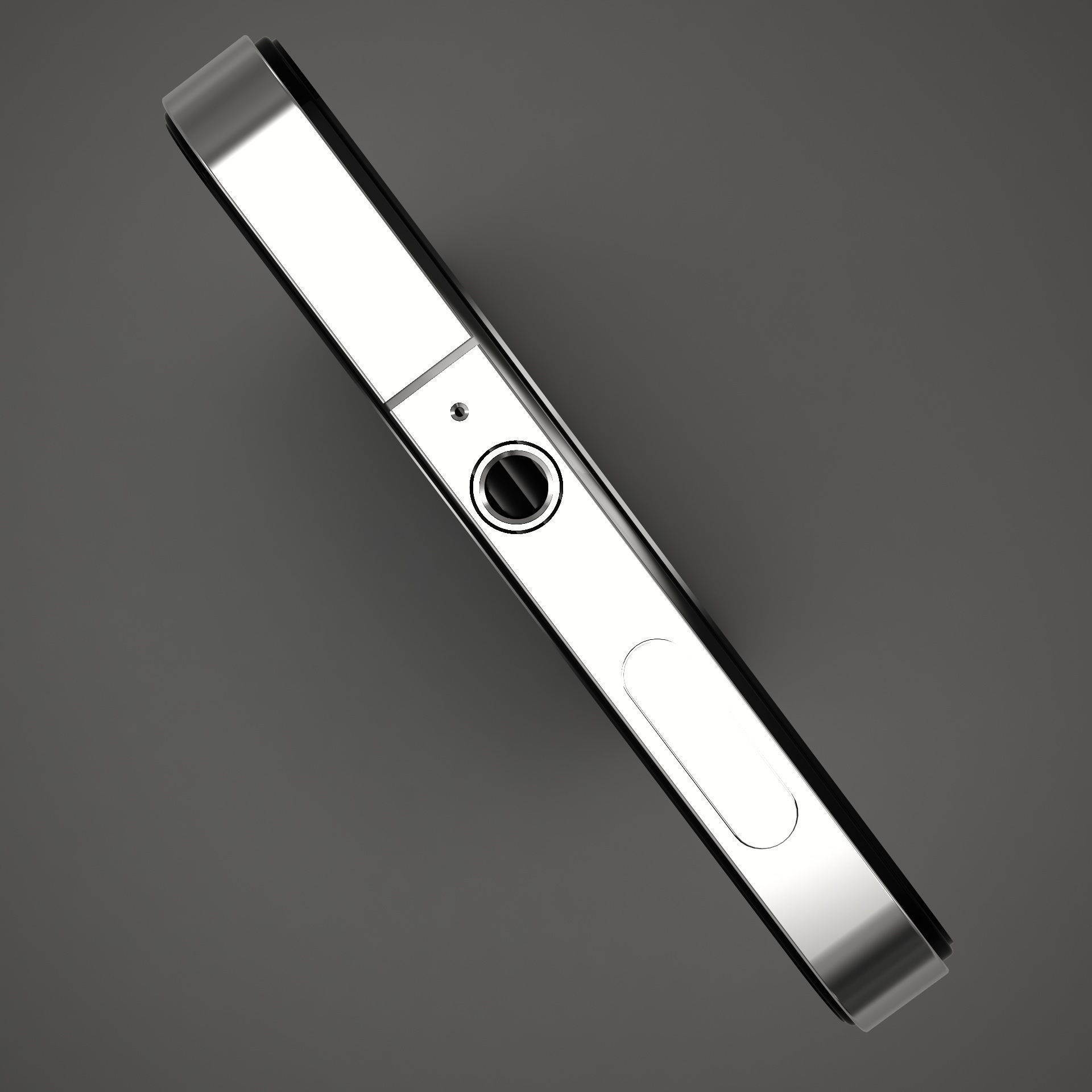 High Def Iphone 4G Black AND White 3D model_3