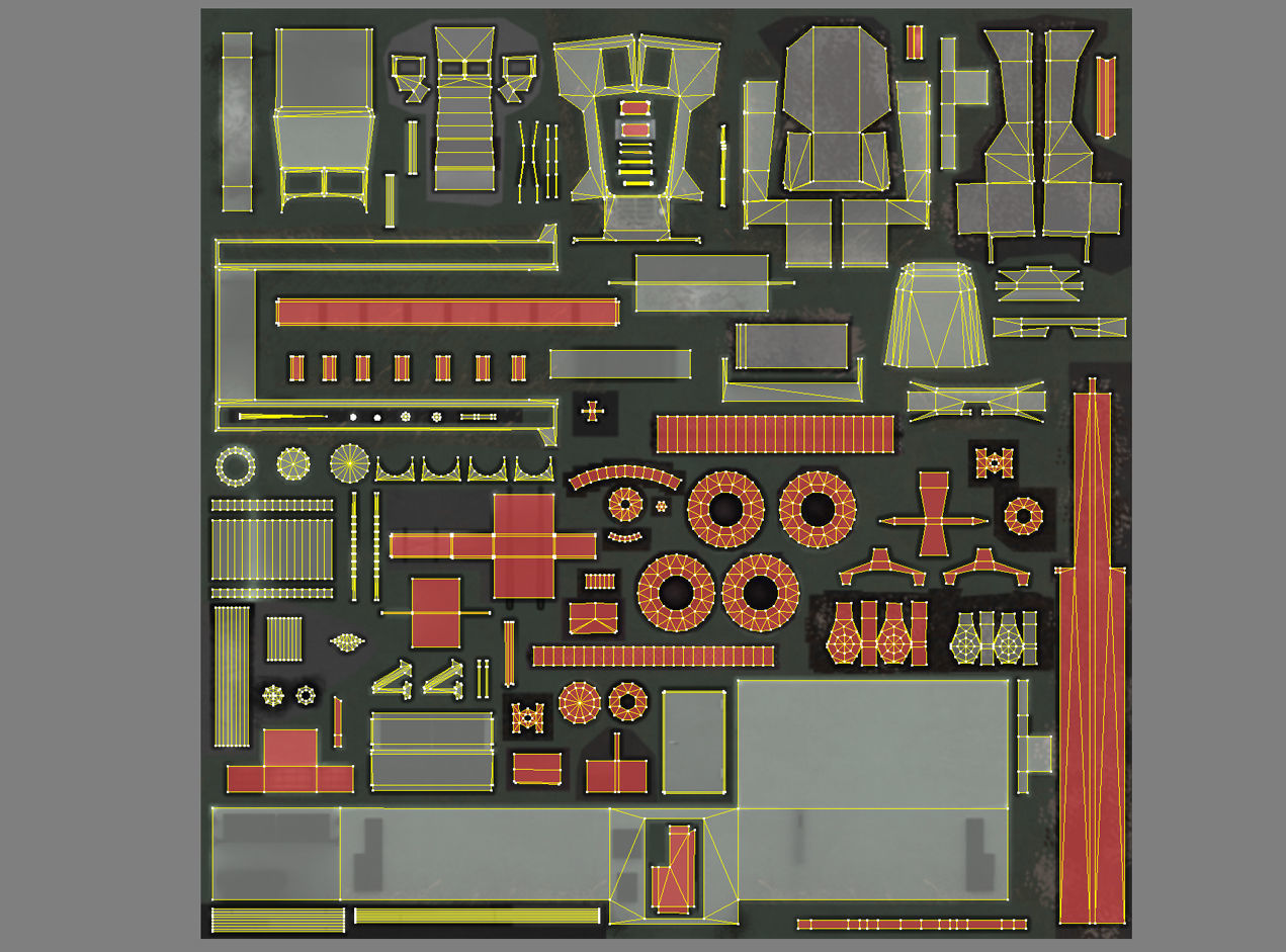 MIM-104 Patriot AN-MSQ-104 Truck Low-poly 3D model_10