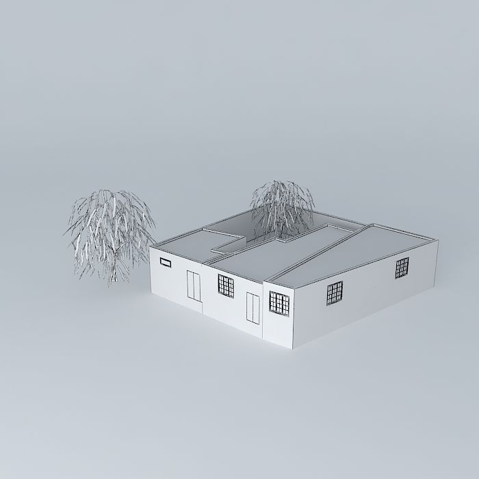 House Mapimi, Durango. Free 3D model_3