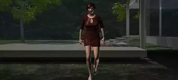 Rigged Female Character