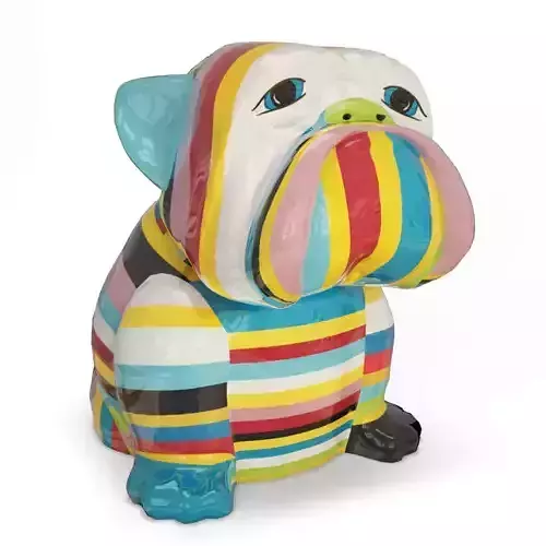Bulldog Sculpture