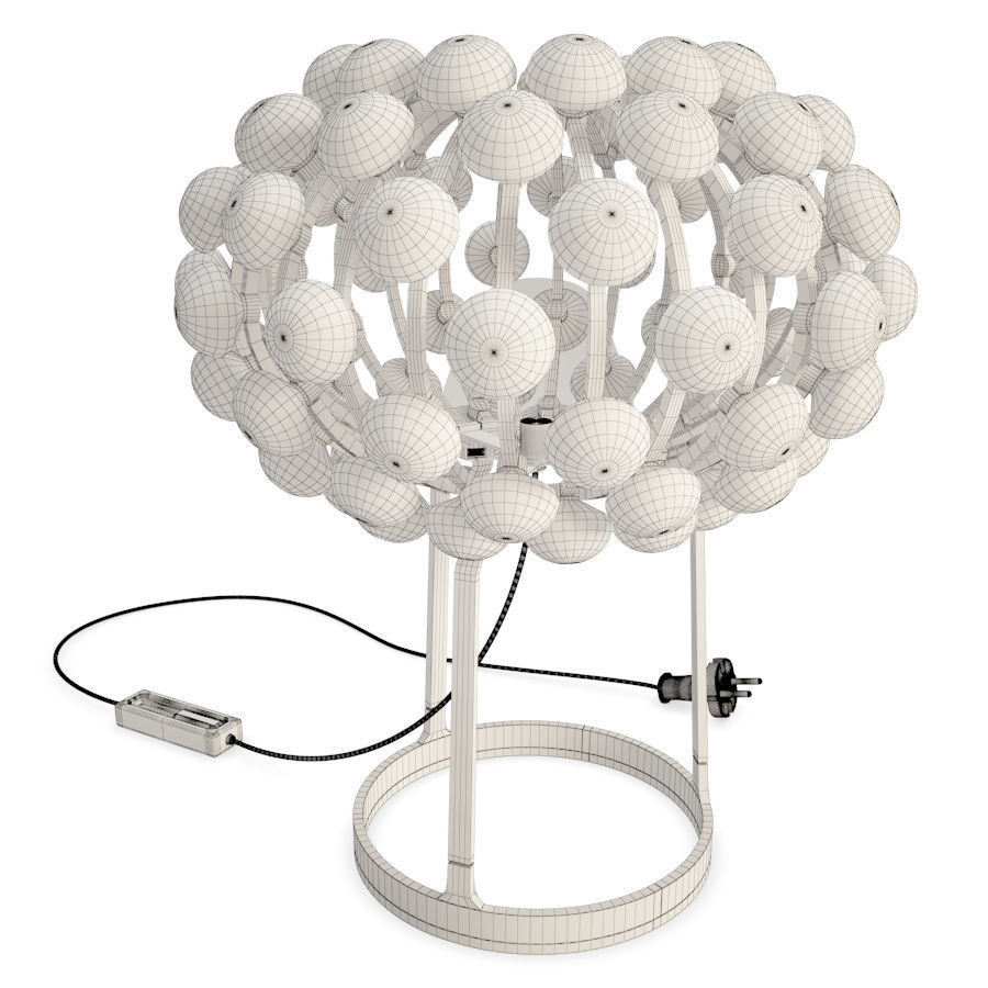Caboche Table Lamp Foscarini 3D model_1