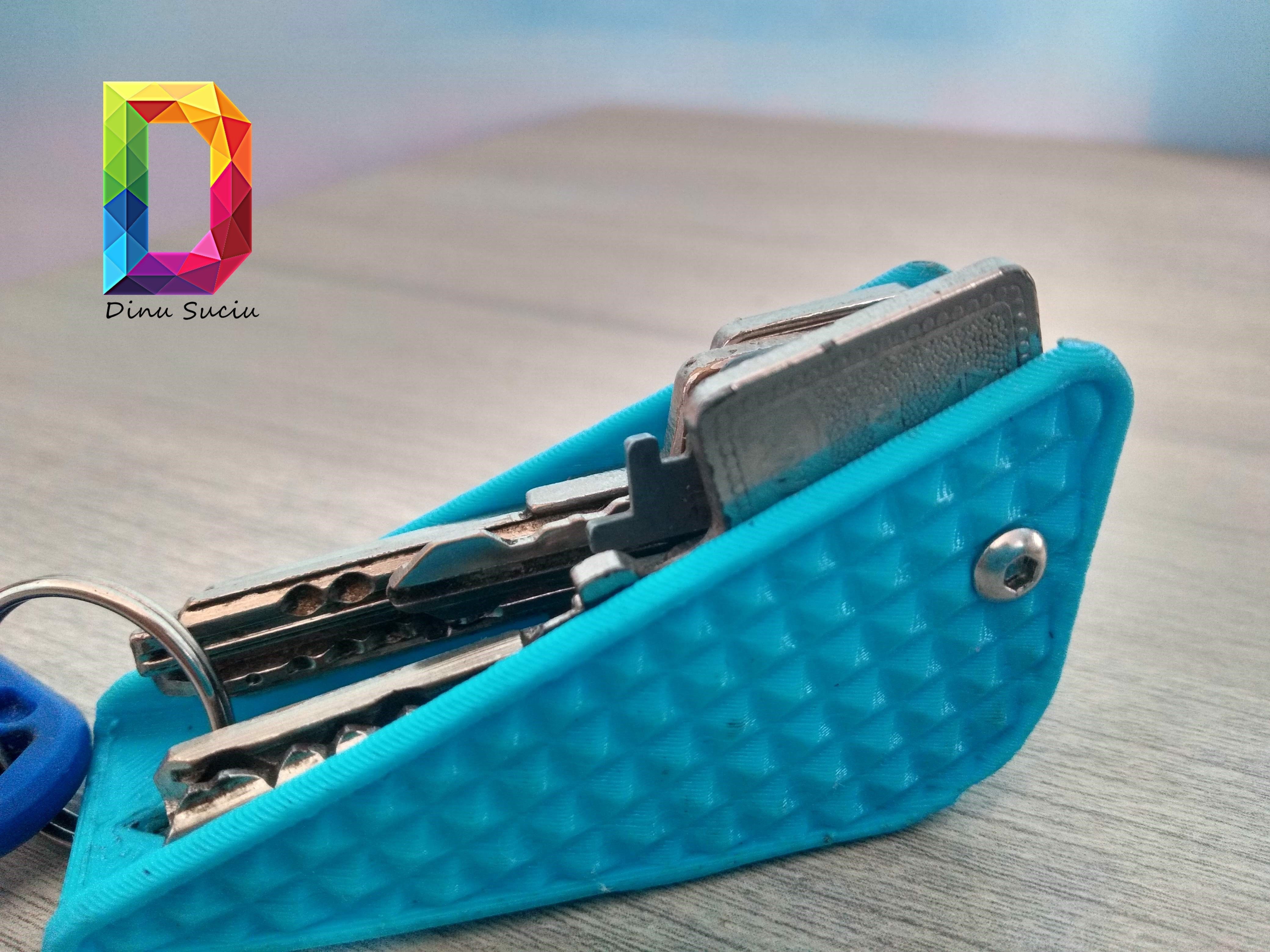 key holder 3D print model_2